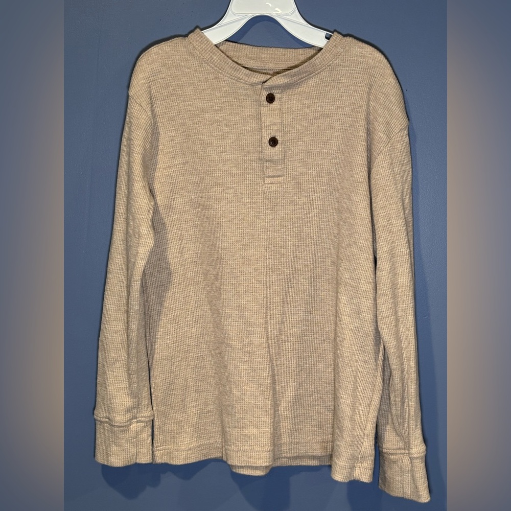 Set Of 2 Place Tops Long Sleeve For Boys Size Medium / 8 Warmer